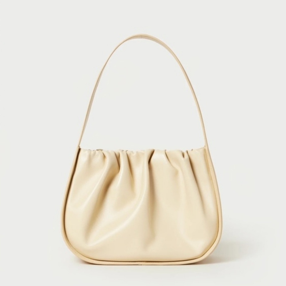 LOEFFLER‎ RANDALL ARIS SHOULDER BAG IN ALMOND